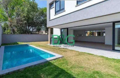 Casa com 4 dormitórios à venda, 418 m² por r$ 5.200.000 - santo amaro - são paulo/sp