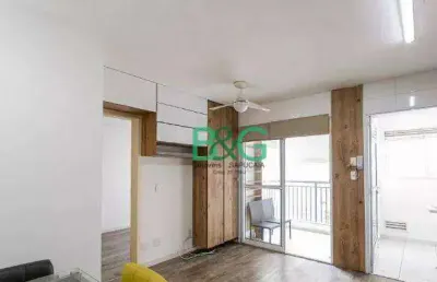 Apartamento com 1 dormitório à venda, 40 m² por r$ 344.000 - brás - são paulo/sp