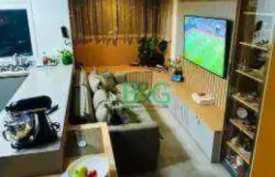 Cobertura com 2 dormitórios à venda, 117 m² por r$ 1.100.000 - vila castelo - são paulo/sp