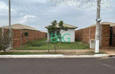Casa com 2 dormitórios à venda, 43 m² por r$ 106.667,03 - parque residencial edson baffi - são josé do rio preto/sp