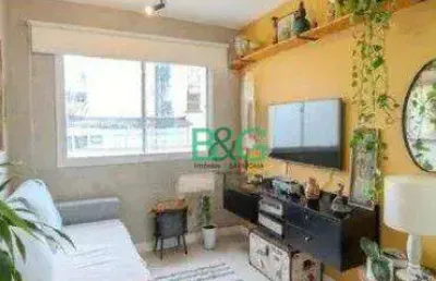 Apartamento com 1 dormitório à venda, 34 m² por r$ 309.000 - bela vista - são paulo/sp