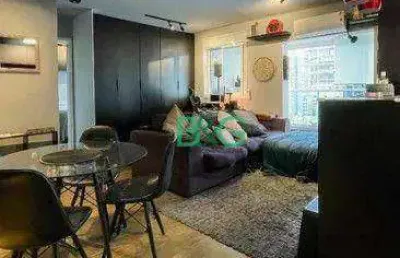Apartamento com 1 dormitório à venda, 58 m² por r$ 1.149.000 - jardim paulistano - são paulo/sp