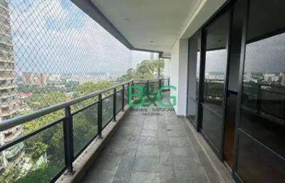 Apartamento com 4 dormitórios para alugar, 329 m² por r$ 19.591/mês - santo amaro - são paulo/sp