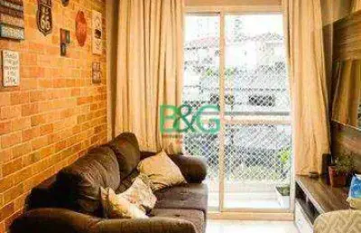 Apartamento à venda, 50 m² por r$ 349.000,00 - vila firmiano pinto - são paulo/sp
