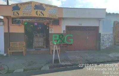 Casa com 2 dormitórios à venda, 137 m² por r$ 176.854,71 - jardim boa vista - rio claro/sp