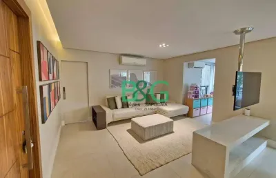 Apartamento com 3 dormitórios à venda, 136 m² por r$ 1.600.000 - bosque da saúde - são paulo/sp