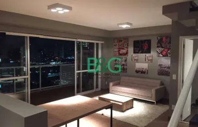 Apartamento duplex com 1 dormitório, 89 m² - venda por r$ 1.780.000,00 ou aluguel por r$ 8.600,00/mês - vila gertrudes - são paulo/sp