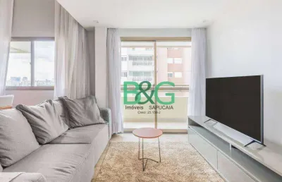 Apartamento duplex com 2 dormitórios à venda, 100 m² por r$ 2.000.000,00 - brooklin paulista - são paulo/sp