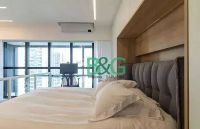 Apartamento duplex com 1 dormitório à venda, 69 m² por r$ 1.699.000 - campo belo - são paulo/sp