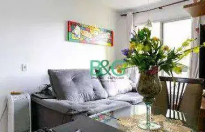 Apartamento com 2 dormitórios à venda, 50 m² por r$ 314.000 - vila cruz das almas - são paulo/sp