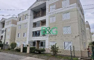 Apartamento com 2 dormitórios à venda, 43 m² por r$ 106.667,03 - jardim ísis - cotia/sp