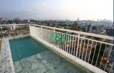 Cobertura com 4 dormitórios à venda, 290 m² por r$ 4.700.000,00 - vila romana - são paulo/sp