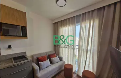 Studio com 1 dormitório para alugar, 24 m² por r$ 3.350/mês - vila butantã - são paulo/sp