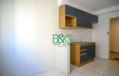 Apartamento com 2 dormitórios à venda, 34 m² por r$ 215.000 - parque fongaro - são paulo/sp