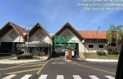 Casa com 1 dormitório à venda, 382 m² por r$ 860.374 - condomínio vilage la montagne - são josé do rio preto/sp