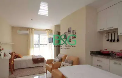 Studio com 1 dormitório à venda, 27 m² por r$ 450.000,00 - consolação - são paulo/sp