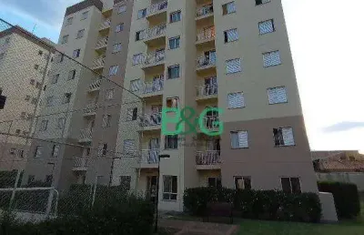 Apartamento com 2 dormitórios à venda, 49 m² por r$ 172.669,87 - jardim bela vista - americana/sp