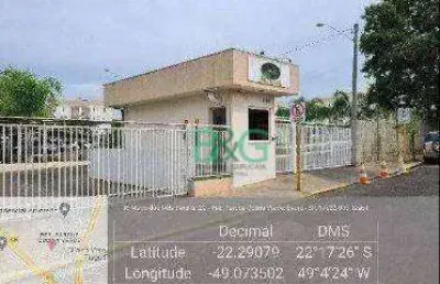 Apartamento à venda, 49 m² por r$ 75.797,70 - residencial parque colina verde - bauru/sp
