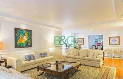 Apartamento com 4 dormitórios à venda, 350 m² por r$ 5.000.000,00 - higienópolis - são paulo/sp