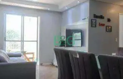 Apartamento com 3 dormitórios à venda, 75 m² por r$ 549.000,00 - parque são lucas - são paulo/sp