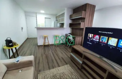 Studio com 1 dormitório para alugar, 46 m² por r$ 3.984,17/mês - mooca - são paulo/sp