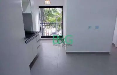 Apartamento com 2 dormitórios, 34 m² - venda por r$ 362.000,00 ou aluguel por r$ 2.845,00/mês - vila guarani (zona sul) - são paulo/sp