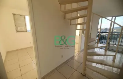 Apartamento duplex com 2 dormitórios à venda, 83 m² por r$ 360.000,00 - jaraguá - são paulo/sp