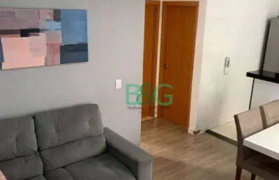 Apartamento com 2 dormitórios à venda, 42 m² por r$ 210.000,00 - água chata - guarulhos/sp