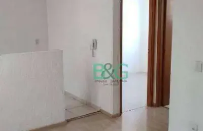Apartamento com 2 dormitórios à venda, 42 m² por r$ 225.000 - água chata - guarulhos/sp