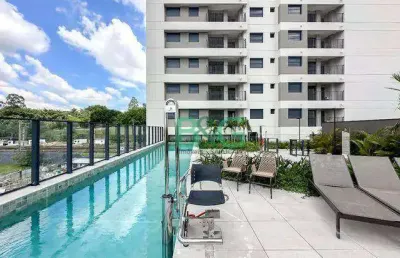Apartamento com 2 dormitórios à venda, 55 m² por r$ 569.000,00 - vila anastácio - são paulo/sp