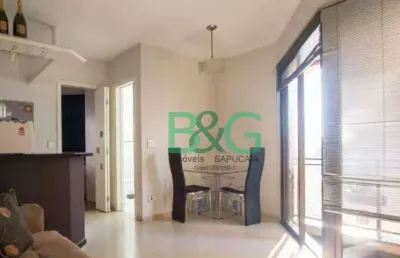 Apartamento com 1 dormitório à venda, 44 m² por r$ 584.401 - moema - são paulo/sp