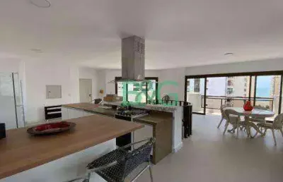 Cobertura com 3 dormitórios à venda, 216 m² por r$ 1.500.000 - centro - guarujá/sp