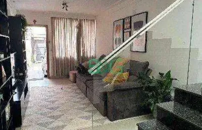 Sobrado com 3 dormitórios à venda, 114 m² por r$ 879.000,00 - vila prudente - são paulo/sp
