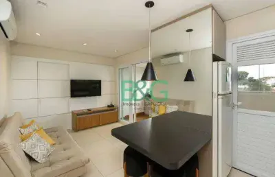 Apartamento com 1 dormitório à venda, 42 m² por r$ 599.000,00 - santana - são paulo/sp