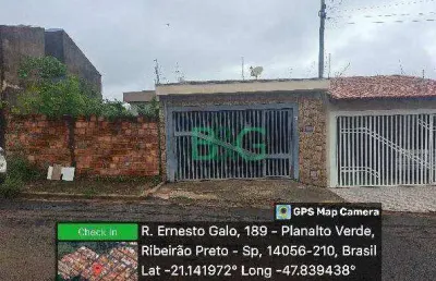Casa com 2 dormitórios à venda, 106 m² por r$ 151.043,49 - planalto verde - ribeirão preto/sp
