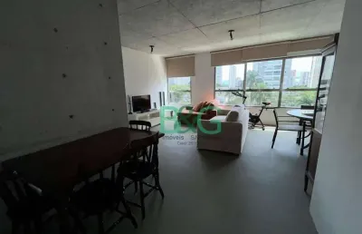 Apartamento com 1 dormitório, 75 m² - venda por r$ 1.500.000 ou aluguel por r$ 6.750/mês - campo belo - são paulo/sp