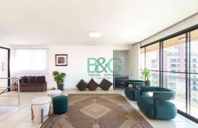 Apartamento com 4 dormitórios à venda, 446 m² por r$ 6.000.000,00 - campo belo - são paulo/sp