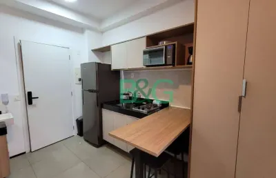 Apartamento com 1 dormitório à venda, 17 m² por r$ 415.000 - liberdade - são paulo/sp