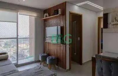 Apartamento com 2 dormitórios à venda, 47 m² por r$ 374.000,00 - vila das bandeiras - guarulhos/sp
