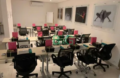 Sala para alugar, 35 m² por r$ 6.000/mês - cidade monções - são paulo/sp