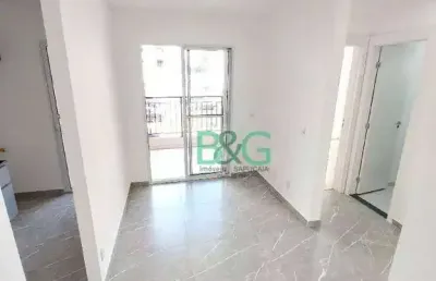 Apartamento com 2 dormitórios à venda, 42 m² por r$ 340.000 - jaguaré - são paulo/sp