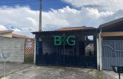 Casa com 2 dormitórios à venda, 65 m² por r$ 108.444,81 - mombaça - pindamonhangaba/sp