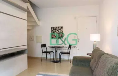 Apartamento com 1 dormitório à venda, 50 m² por r$ 389.000 - vila andrade - são paulo/sp