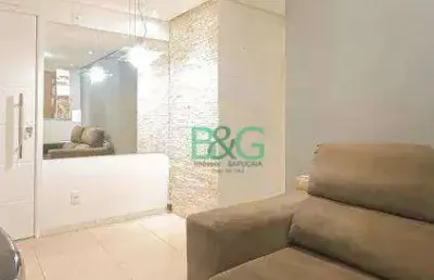 Apartamento com 2 dormitórios à venda, 44 m² por r$ 299.000 - centro - guarulhos/sp