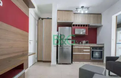 Apartamento com 1 dormitório à venda, 35 m² por r$ 742.750 - campo belo - são paulo/sp
