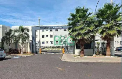 Apartamento à venda, 39 m² por r$ 118.599,71 - jardim califórnia - marília/sp