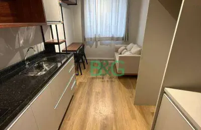 Apartamento com 1 dormitório para alugar, 24 m² por r$ 2.550/mês - mooca - são paulo/sp