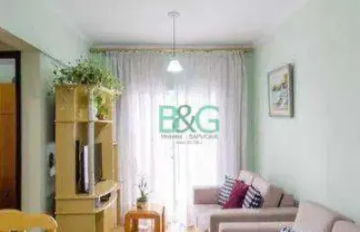 Apartamento com 2 dormitórios à venda, 67 m² por r$ 299.000 - taboão - são bernardo do campo/sp