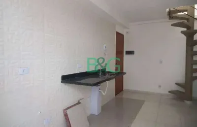 Cobertura com 2 dormitórios, 82 m² - venda por r$ 309.000,00 ou aluguel por r$ 2.005,00/mês - jardim vivan - são paulo/sp