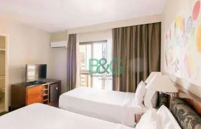 Studio com 1 dormitório à venda, 26 m² por r$ 849.000,00 - itaim bibi - são paulo/sp